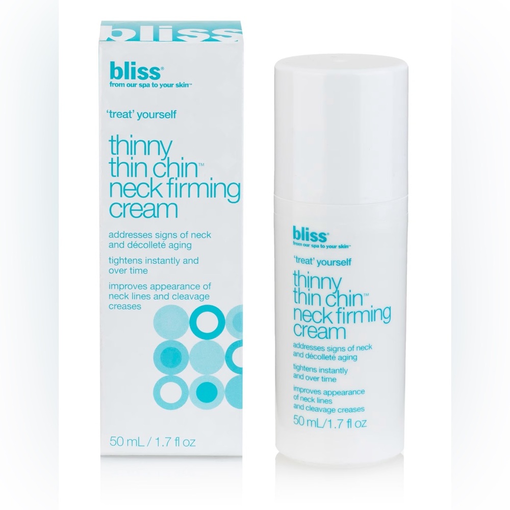 bliss Thinny Thin Chin Neck Firming Cream 1.7oz NIB